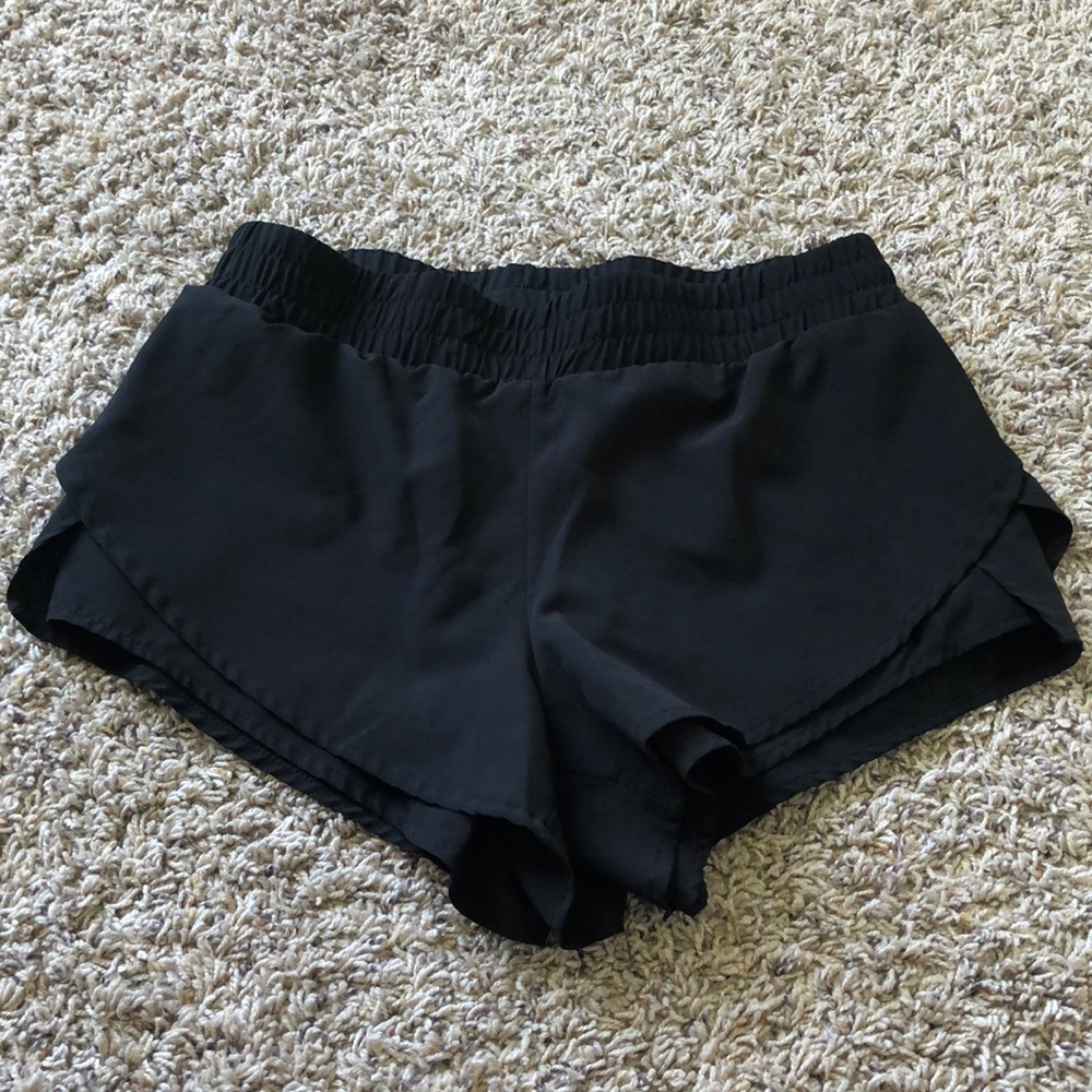 Black fabletics shorts